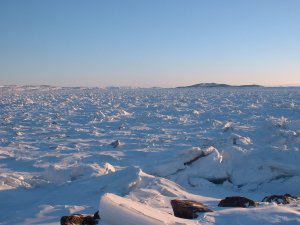 Ice in Frobisher Bay