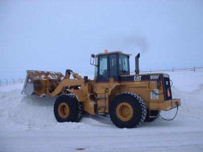 Serious snow-plowing