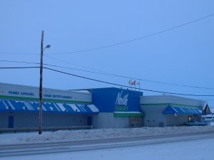 Exterior of North Mart
